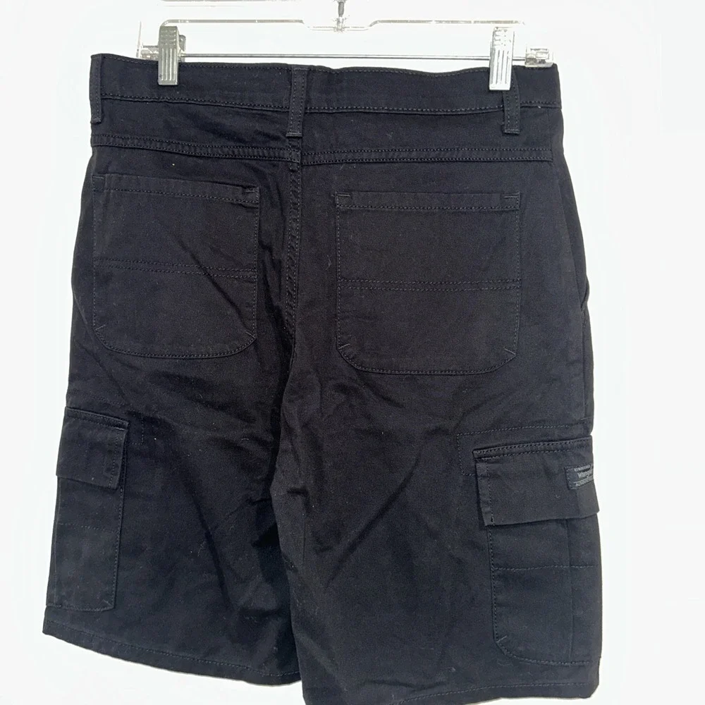 Wrangler Authentic Black Cargo Shorts  Size 18 boys